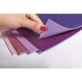Pikkukuva 2 / 2: Kiiltävät liimapinnat - Rayher - Vaaleanpunainen/Violetti - 20x30 cm - Pakkaus 5 kpl - Paksuus 2 mm Rosa lila