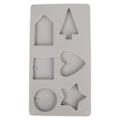Pikkukuva 2 / 4: Siliconemuotti - Ei määritelty - 14,5x26x1cm - 6 muotoa - Aikuisille - Sekä miehille että naisille Grå