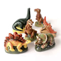 Miniatyrbillede 4 af 4: Latexform 6 dinosaurer Transparent