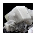 Miniatyrbillede 5 af 5: Sten og mineraler. Baryt, Kvarts, Stibnit. 1547,0 øre. Murray Mine, Elko Co., Nevada, USA.