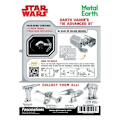 Pikkukuva 3 / 3: 3D-metallimalli Star Wars Darth Vader Ship - Star Wars - 14 vuotta vanha - 1 kpl - Poika - Aikuinen - Harmaa Grå
