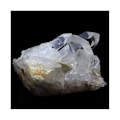 Miniatyrbillede 2 af 2: Sten og mineraler. Kvarts + baryt. 394,0 ct. Les Deux Alpes, Oisans, Frankrig.
