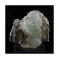 Pikkukuva 3 / 3: Kivet ja mineraalit. Prehnite. 47,9 ct. La Combe de la Selle, Bourg d'Oisans, Ranska..