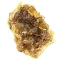 Miniatyrbillede 2 af 4: Sten og mineraler. Fluorit. 252,0 øre. Valzergues, Aveyron, Occitanie, Frankrig..