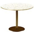 Pikkukuva 1 / 4: Pyöreä pöytä Ø 120 cm Rooma bistro terrazzo Vit