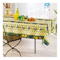 Miniatyrbillede 1 af 3: Dug - Citron - 150x300cm - Polyester - Smudsafvisende - Maskinvaskbar Grön