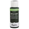 Miniatyrbillede 1 af 2: Acrylmaleri - RAYHER - Patio Paint - Sort skovgrøn - 59 ml - Glansfuld Skogsgrön svart
