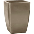 Pikkukuva 1 / 2: EDA Pensasruukku Korkea PALMEA 65 L - Kaksinkertainen Seinämä - Integroitu Vesisäiliö - 47 x 47 x 65 cm - Taupe - EDA kastanj