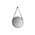 Miniatyrbillede 1 af 2: Vægspejl - HSM - Sort/Brun - Metal - Moderne/Design - Soveværelse - 49x3x68 Svart brun