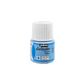 Miniatyrbillede 1 af 3: Tekstilmaling - Pébéo - Setacolor opaque - Himmelblå N°86 - 45ml - Blandet Himmelsblå N°86