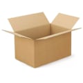 Pikkukuva 2 / 3: 5 pakkauslaatikkoa 31 x 21,5 x 8 cm - Yksi aallotettu kastanj
