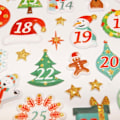 Pikkukuva 2 / 2: 3D-vaahtotarrat - Adventtikalenteri Flerfärgad