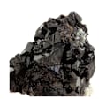 Miniatyrbillede 3 af 4: Sten og mineraler. Cassiterit + Muscovite. 782,5 øre. Pingwu berylmine, Mianyang, Sichuan, Kina.