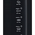 Miniatyrbillede 4 af 6: BRANDT Multifunktionsovn 55L 2200 Watt rotisserie FC55MUBSL sort