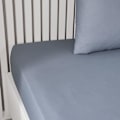Pikkukuva 3 / 3: TODAY Essential istuva lakana - 90 x 190 cm - 1 henkilö - 100% tavallista puuvillaa - Denim Blå