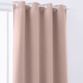 Miniatyrbillede 2 af 3: I DAG Mørklægningsgardin med øjer 140x240cm Plain Sand Rose Ökenros