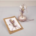 Miniatyrbillede 2 af 4: Buket af lilla tørrede blomster Flerfärgad
