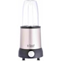 Miniatyrbillede 1 af 6: Blender - RUSSELL HOBBS - Nutri Boost 23180-56 - 700 W røremaskine - 15 tilbehør - 3 skåle (700 ml) - 2 skåle (350 ml) Rustfrit stål og sort