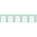 Miniatyrbillede 1 af 2: Washi tape - Hvid bjørneprinsesse - 15 mm x 10 m - Farve / mønster: Bjørneprinsesse Prinsessan Björn