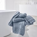 Miniatyrbillede 3 af 3: I DAG Badehåndklæde 70x130 cm 100% Bomuld - Denim Blå