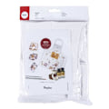 Miniatyrbillede 3 af 3: Tablier - sct.-LS - 70x95 cm - Hvid - Vaskbar - Indendørs Vit