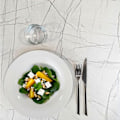 Miniatyrbillede 4 af 4: Bord 70 x 70 cm - Rome maia marmor model Beige