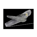 Miniatyrbillede 3 af 3: Sten og mineraler. Kvarts (26 cm). 5864,0 ct. Diamantina, Minas Gerais, Brasilien.
