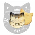 Miniatyrbild 1 av 4: Kattpräglad kakkit Grå