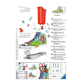Miniatyrbillede 2 af 3: Sneaker Super Mario 3D Puslespil - Ravensburger - 108 brikker - Ingen lim - Fra 8 år gammel Flerfärgad