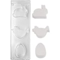 Pikkukuva 1 / 4: Moule - Rayher Hobby - 36071000 - Läpinäkyvä - 3 kappaletta - 35 x 10,5 x 3,3 cm Transparent