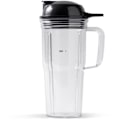 Miniatyrbillede 5 af 6: Blender - NUTRIBULLET - NBF500DG - 1200 Watt - Kande 1.65L - 2 kopper og 2 rejselock medfølger - Sort - BPA-fri Svart