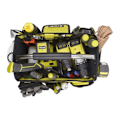 Miniatyrbillede 4 af 6: RYOBI - Værktøjspose 25 x 32 x 20 cm - RSSSOT1 Grön / Träkol