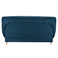 Miniatyrbillede 5 af 6: COMFORT BULTEX Clic clac 3 steder - Blåt stof - Fremstillet i Frankrig - L 192 x D 95 x H 101 - MONA Mörk ankblå
