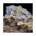 Miniatyrbild 2 av 3: Stenar och mineraler. Kvarts + Dolomit. 1314,0 ct. Saint-Pierre-de-Mésage, Isère, Frankrike..