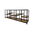 Miniatyrbillede 2 af 3: Niveauer TV-enhed Niveauer Natur/Sort 140x40x55