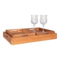 Miniatyrbild 1 av 4: Set med 3 brickor i teak House Nordic Faro