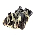 Miniatyrbillede 1 af 5: Sten og mineraler. Hubnerit + Kvarts. 2047,0 ct. Pasto Bueno, Peru.