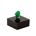 Miniatyrbillede 2 af 2: Sten og mineraler - ABIJOUX - Emerald - 1,97 ct - Mingora smaragdforekomst, Swat District, Pakistan Grön