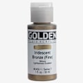 Pikkukuva 1 / 2: Kultainen : Nestemäinen akryyliväri : 30ml (1oz) : Bronssi hieno helmiäisväri