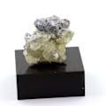 Miniatyrbillede 1 af 2: Sten og mineraler. Galena + Calcit. 184,10 øre. Tabataud stenbrud, Nontron, Dordogne, Frankrig.