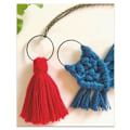 Miniatyrbillede 4 af 4: French Kits Sy Kit - Knots & Pompom - Medium Level - 6 styks - Blå Flerfärgad