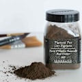 Pikkukuva 3 / 3: Pigmentti maalin luomiseen - 120 g ruukku - Luonnollinen umbra kastanj