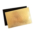 Pikkukuva 2 / 2: 5 kultaista ja mustaa kakkutelinettä 20 x 30 cm Guld, svart