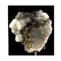 Miniatyrbillede 5 af 5: Sten og mineraler. Calcit, Pyrit, Fluorit. 1515,5 ct. El Hammam Mine, Meknes, Marokko.
