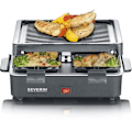 Pikkukuva 2 / 5: Raclette-laite SEVERIN - RG2370 - Jopa 4 henkilöä - Kompakti koko 21x21cm - 600W