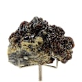 Miniatyrbild 1 av 4: Sphalerit + Siderite 366,3 karat Flerfärgad