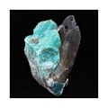 Miniatyrbillede 2 af 5: Sten og mineraler. Amazonit + røgkvarts. 9077,0 ct. Konso, Etiopien. Turkos