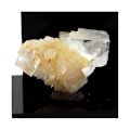 Miniatyrbillede 2 af 3: Fluorit + Kvarts 54,3 karat Vit