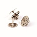 Miniatyrbillede 3 af 4: Støtte til pins - GRAINE CREATIVE VI HAR ALLE TALENT - 1 cm - Sølv - Holdbare - Diskrete