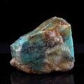 Miniatyrbillede 1 af 3: Sten og mineraler. Amazonit. 427,5 øre. Konso, Etiopien.